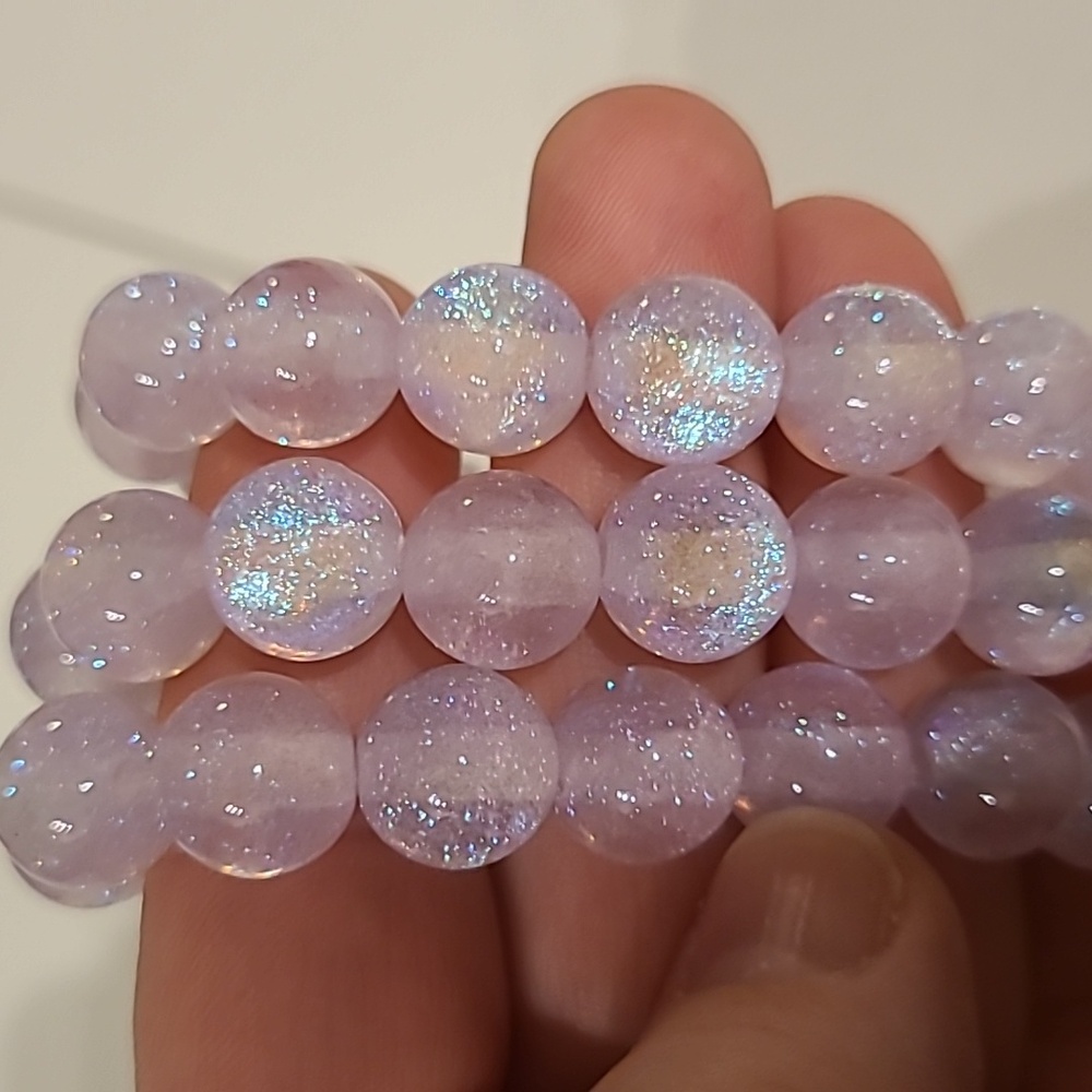 Handcrafted Beaded Stretch Bracelet - Picture 4 of 5